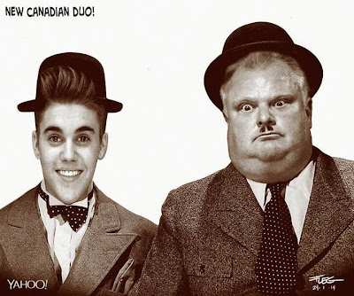 Justin Bieber and Mayor Rob Ford