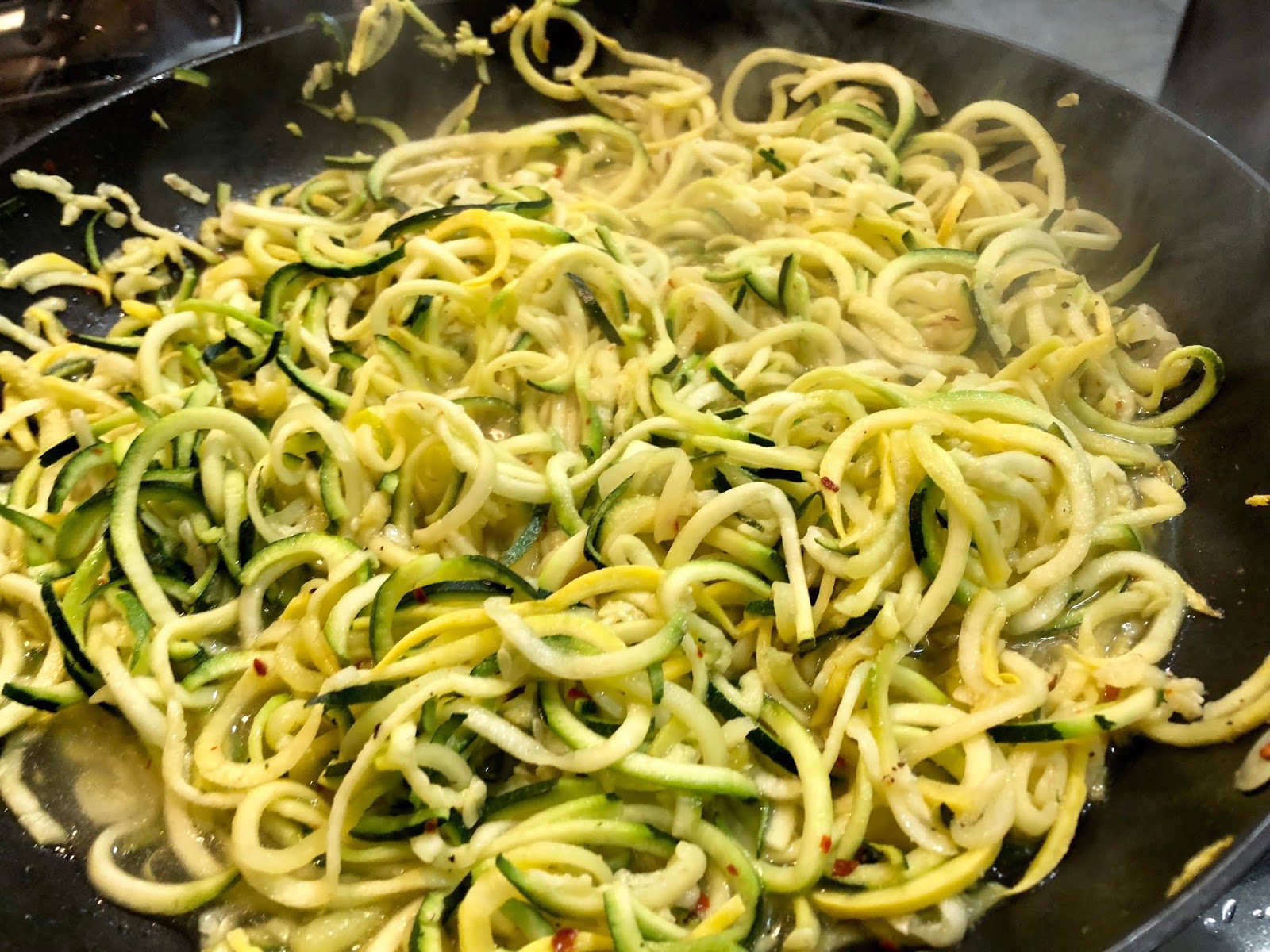 Cooking with Joanna Low Carb Turkey Meat Sauce with Zucchini Noodles