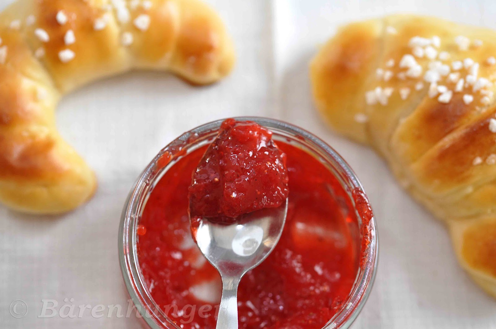 Erdbeer Vanille Marmelade | Bärenhunger