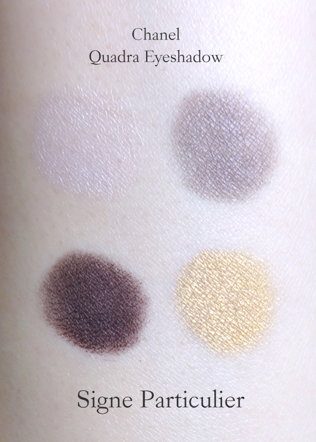 Chanel Signe Particulier swatches