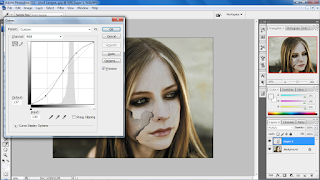 Efek Retak pada wajah menggunakan Photoshop Efek Retak pada wajah menggunakan Photoshop