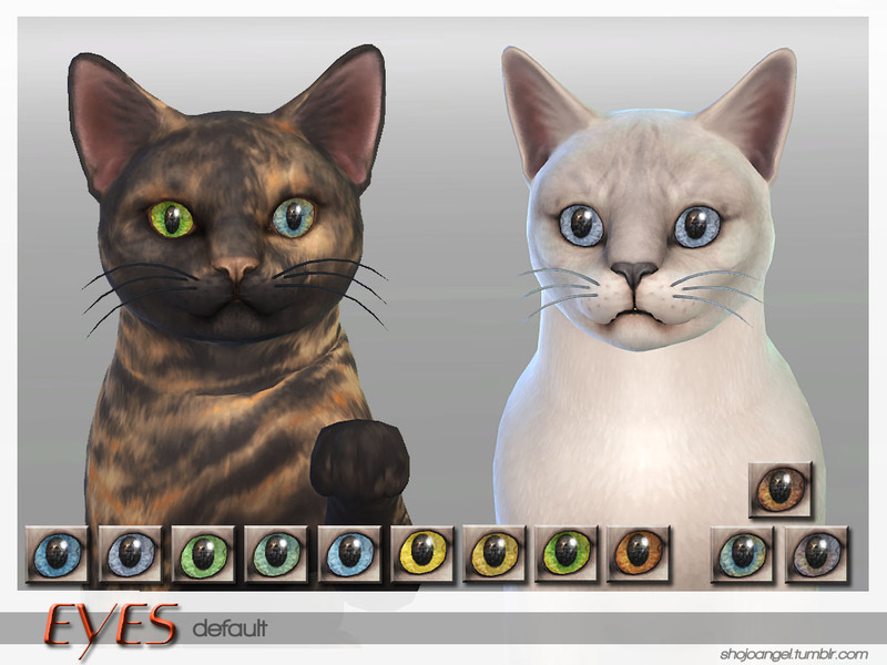 Sims 4 Cc's The Best Peteyeset2cats By Shojoangel 8E8