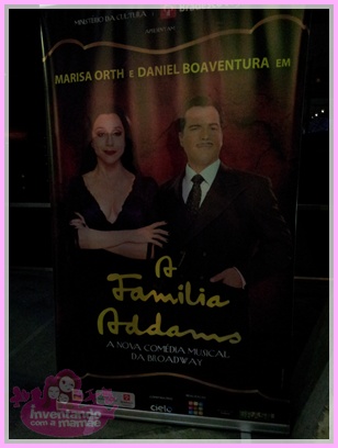 Marisa Orth e Daniel Boaventura no Musical A Família Addams