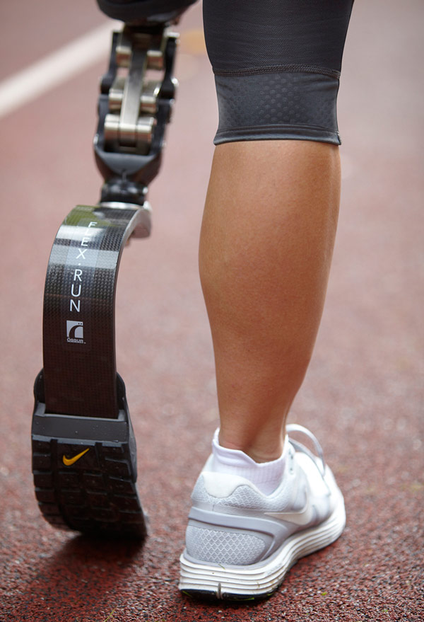 The Incredible Stuffs Prosthetic leg for running developed by Nike