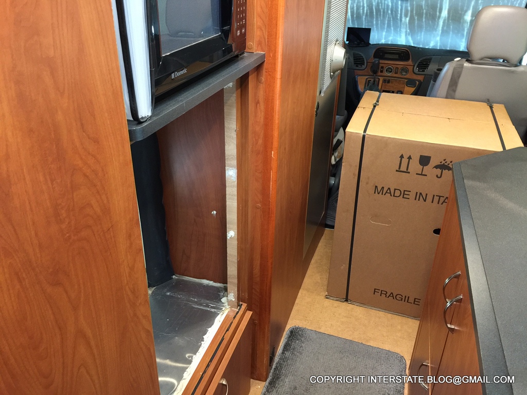 Airstream on sale refrigerator replacement