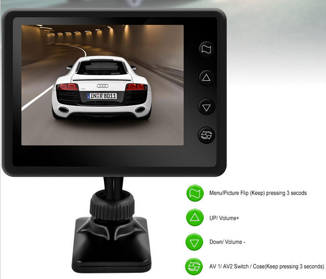 parking camera and rear view camera