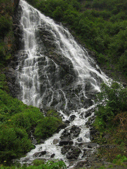 Bridal Veil Falls in Alaska