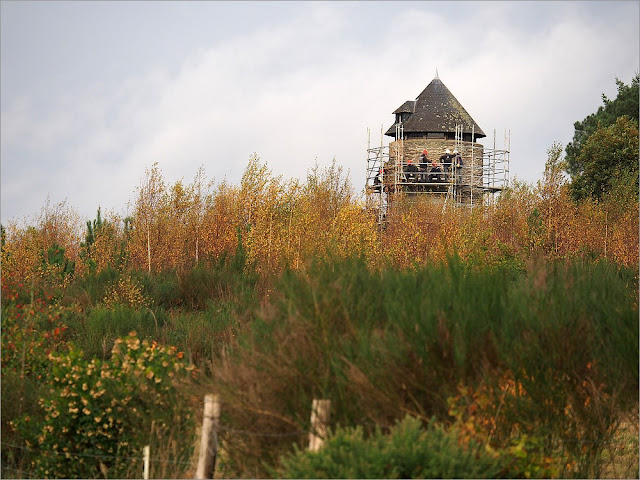 Le moulin de Cojoux, dans les landes, est en chantier