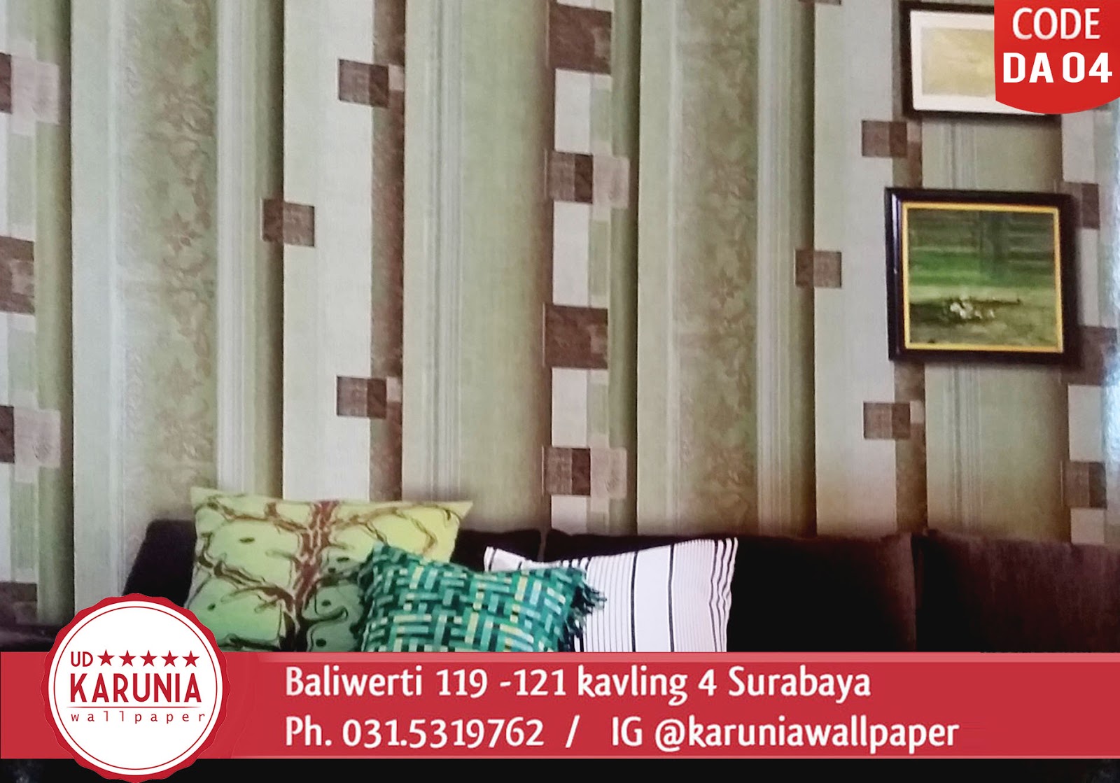 jual wallpaper dinding surabaya
