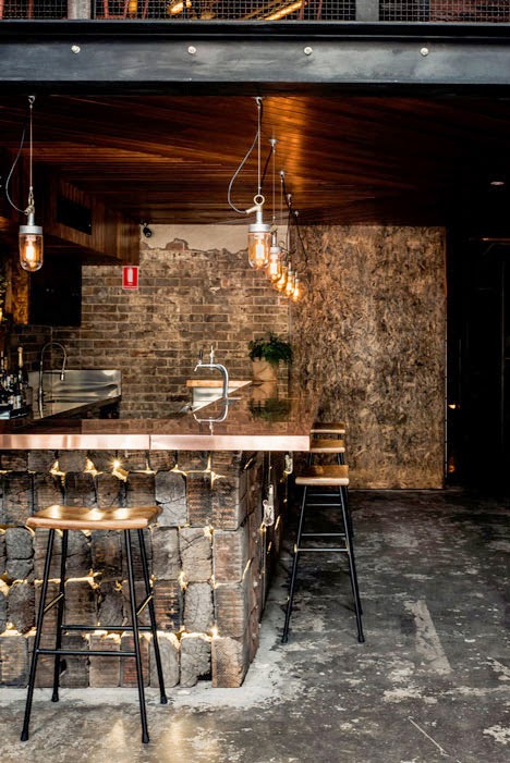 ATELIER RUE VERTE , le blog: Sydney / Ambiance loft dans un bar