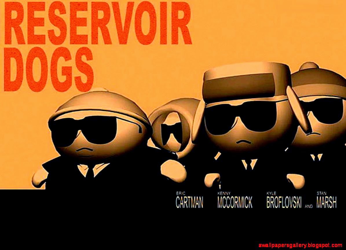 SOUTHPARK RESERVOIR DOGS   Animated Movie Posters Wallpaper