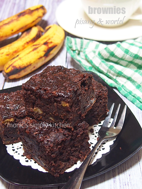 resep brownies pisang wortel
