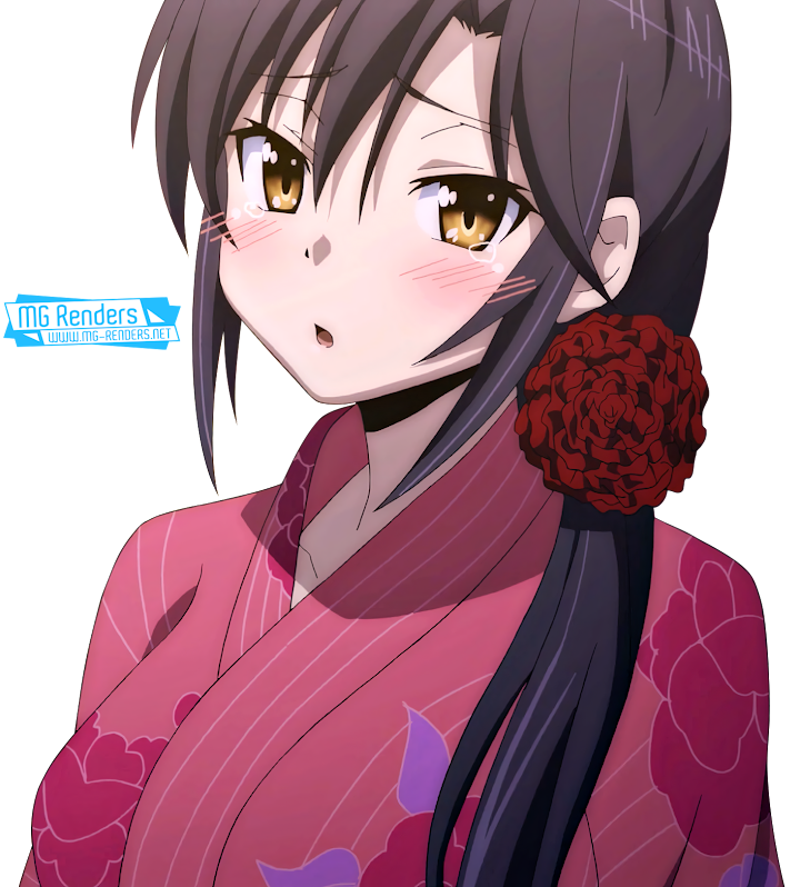 Okusama ga Seitokaichou! - Misumi Rin Render 1 - Anime - PNG Image