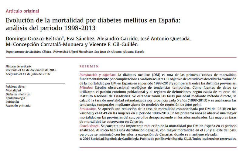 análisis epidemiológico sobre diabetes análisis epidemiológico sobre diabetes