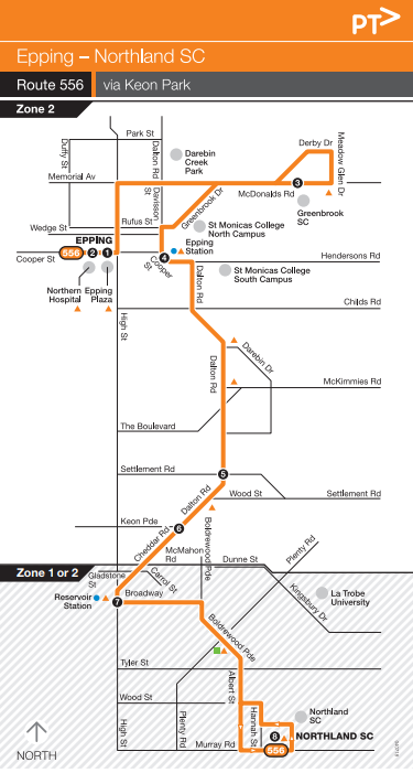 901 Bus Route Schedule Melbourne On Transit: Timetable Tuesday #17: 600 Metres In 20 Minutes - The  Wandering Route 556
