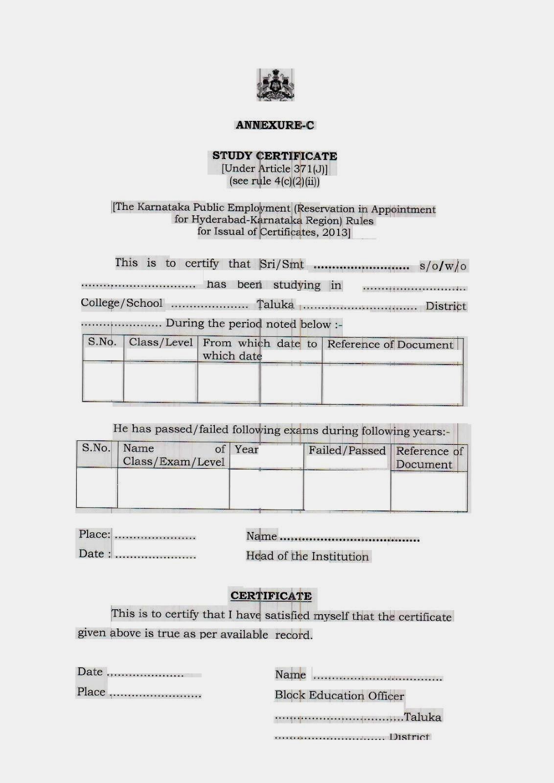 karnataka government employees news by vijaymk 371 j hyderabad j form