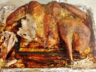 Roasted turkey, Salt-Rub, Butterflied Turkey