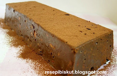 Resepi Biskut Raya 2018, Kuih Dan Kek: Resepi Kek Batik Coklat