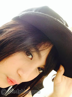Foto Nabilah JKT48 Pakai Topi