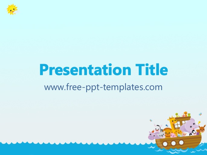 noahs ark ppt template