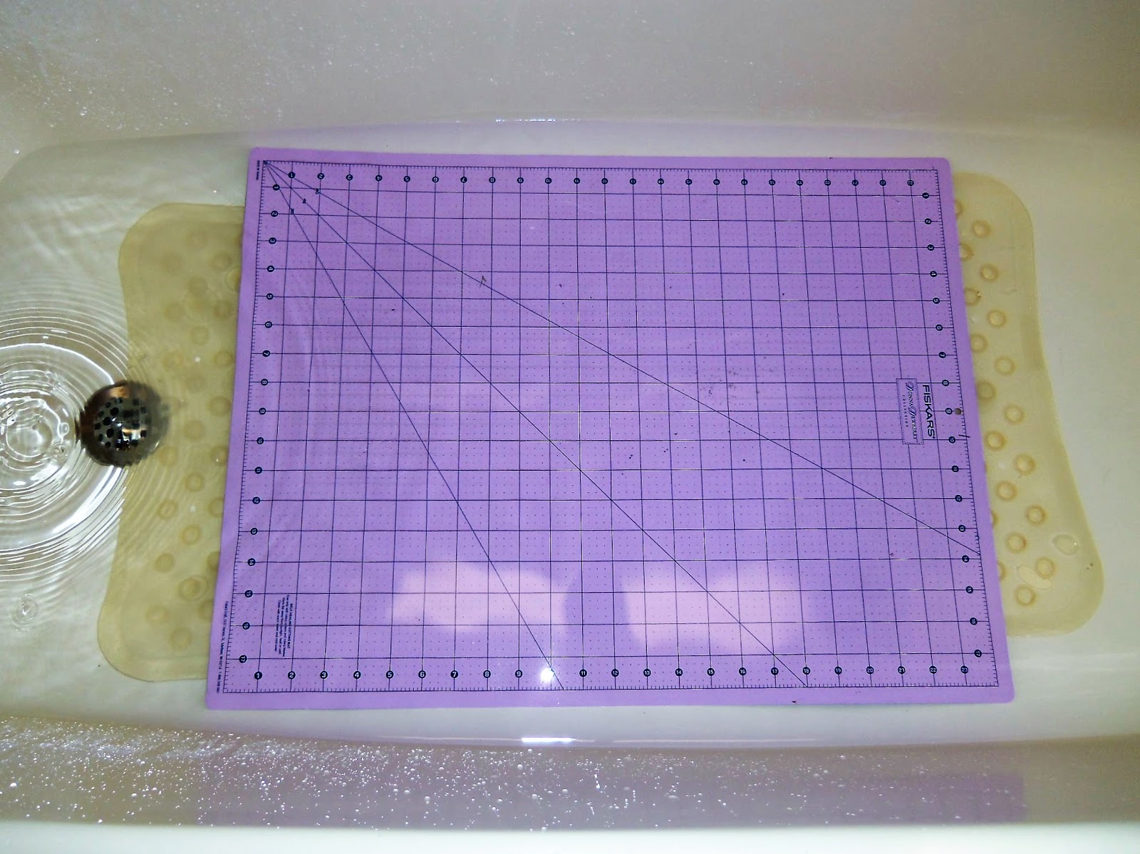 QUILTING WITH AREA 3 Cleaning Your Cutting Mat