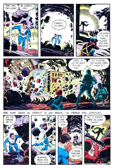 Thunder Agents v1 #10 tower silver age 1960s comic book page art by Wally Wood Thunder Agents v1 #10 tower silver age 1960s comic book page art by Wally Wood