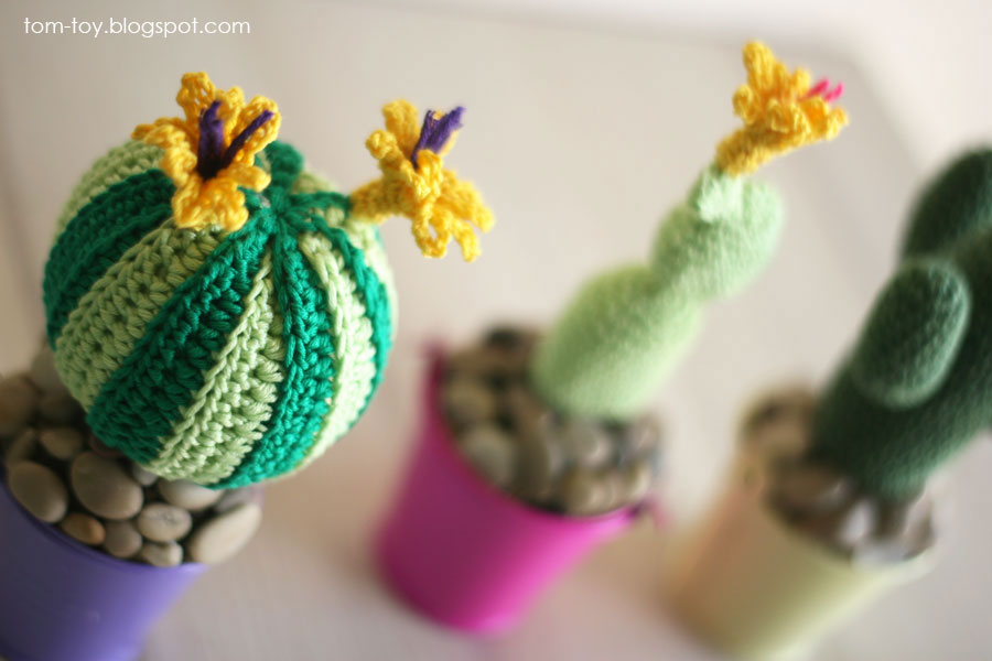 Crochet cactus