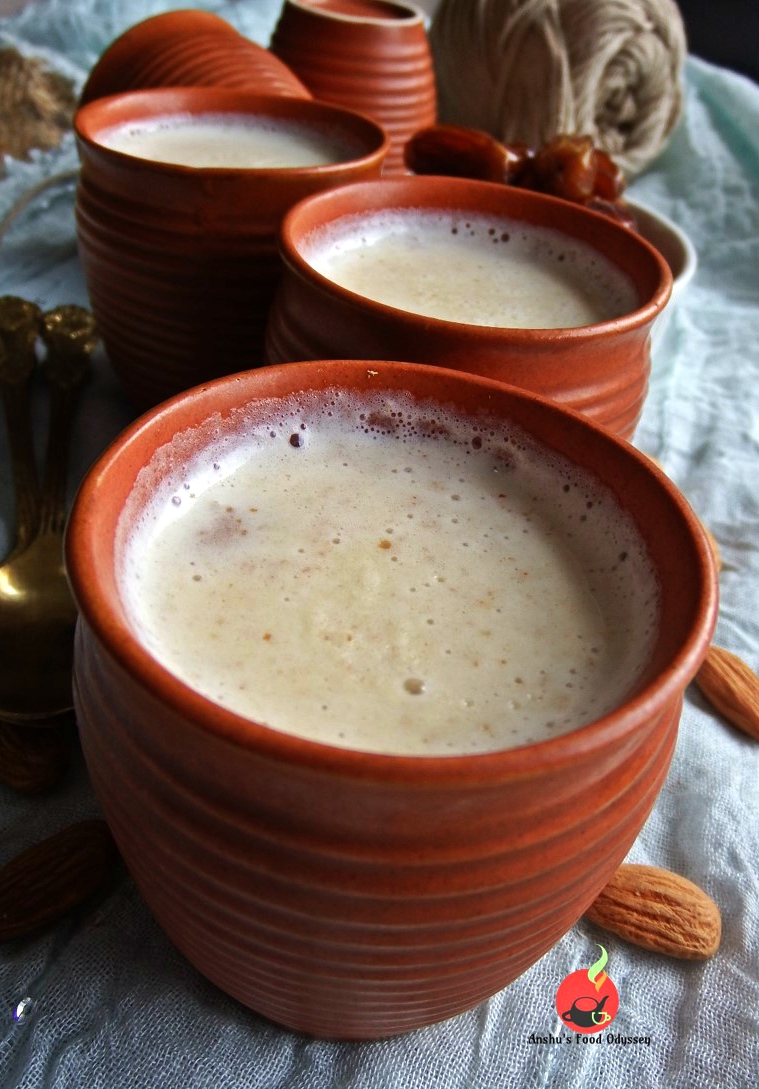 Dates and Almond Milk Khajoor aur Badaam ka Doodh