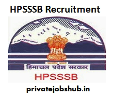 HPSSSB Recruitment HPSSSB Recruitment