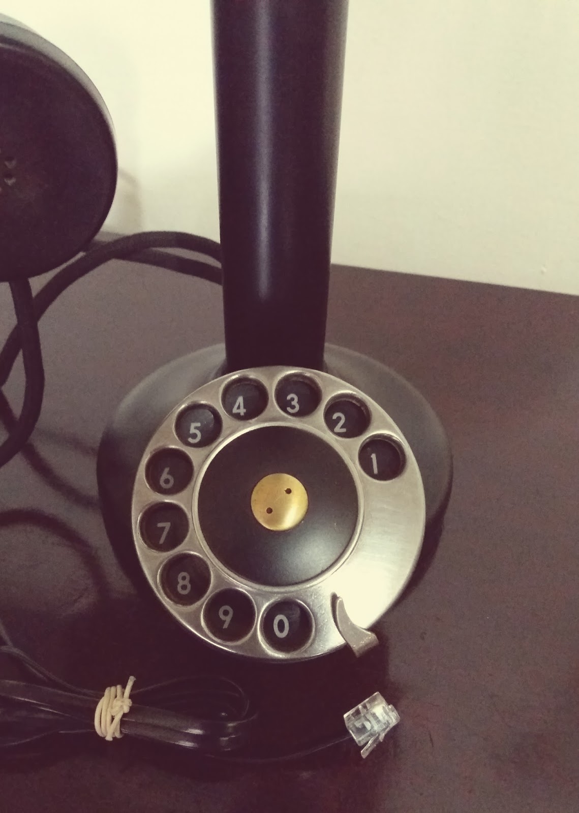 Old Vintage Gallery Antique PTT GPO Candlestick Telephone England