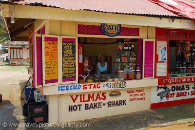 street cuisine: Bake 'n' Shark - A Trini Speciality