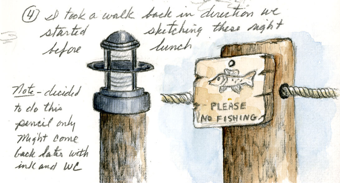 sbwatercolors and sketching Working Watercolor over Spray Fixative