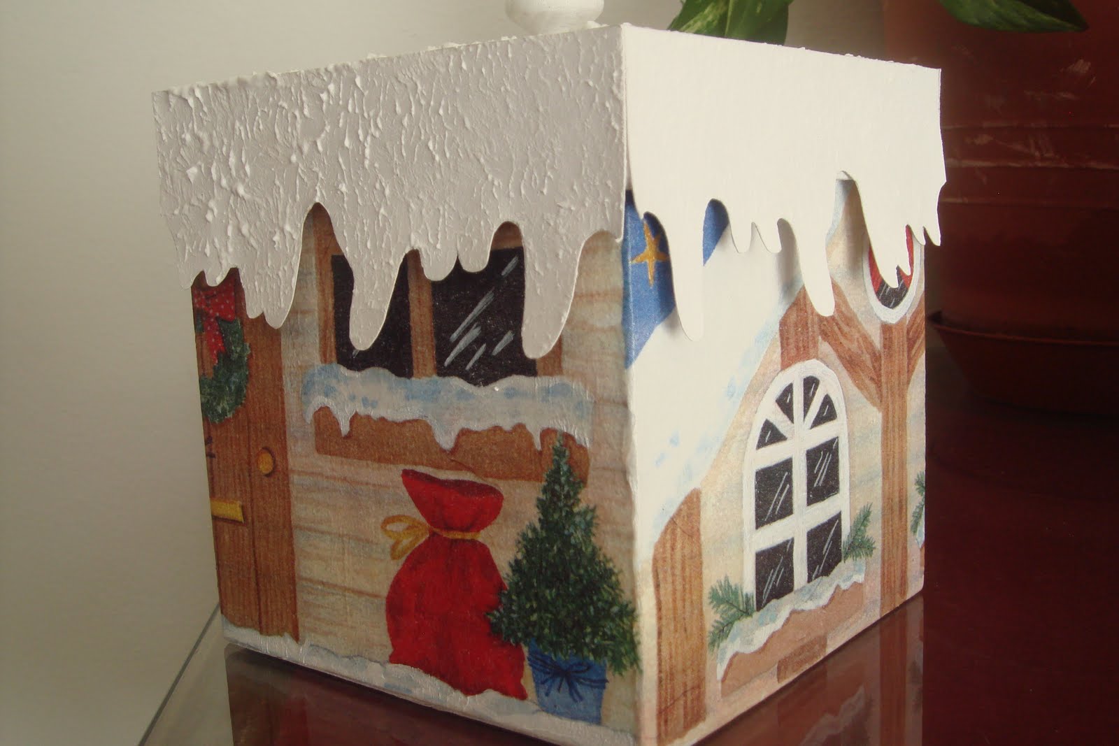 manualidades de nancy: Cajas navideñas de Nancy