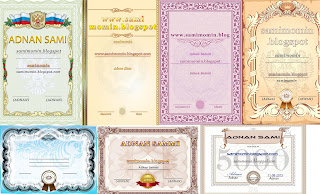 Awesome Certificate psd Collection New 2015