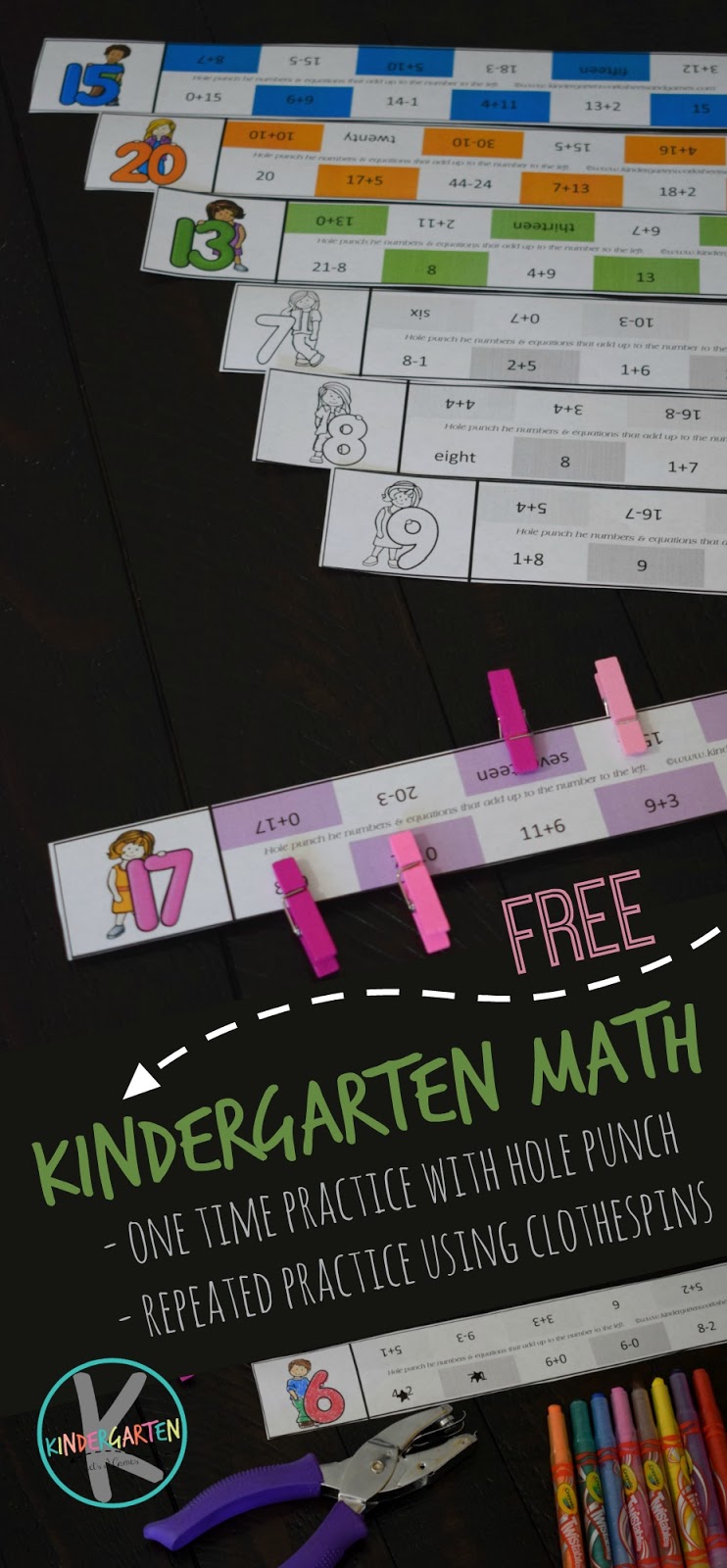 Kindergarten Worksheets and Games: FREE Kindergarten Math Practice