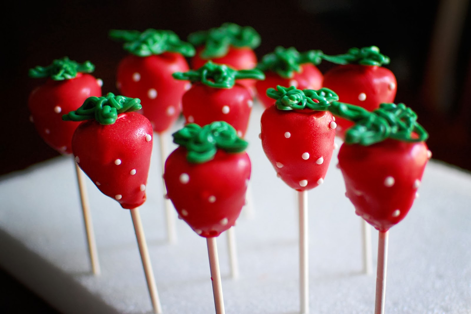 Cake Pops Online Idea Strawberry Cake Pops