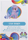 My Little Pony Wave 11 Lilac Hearts Blind Bag Card