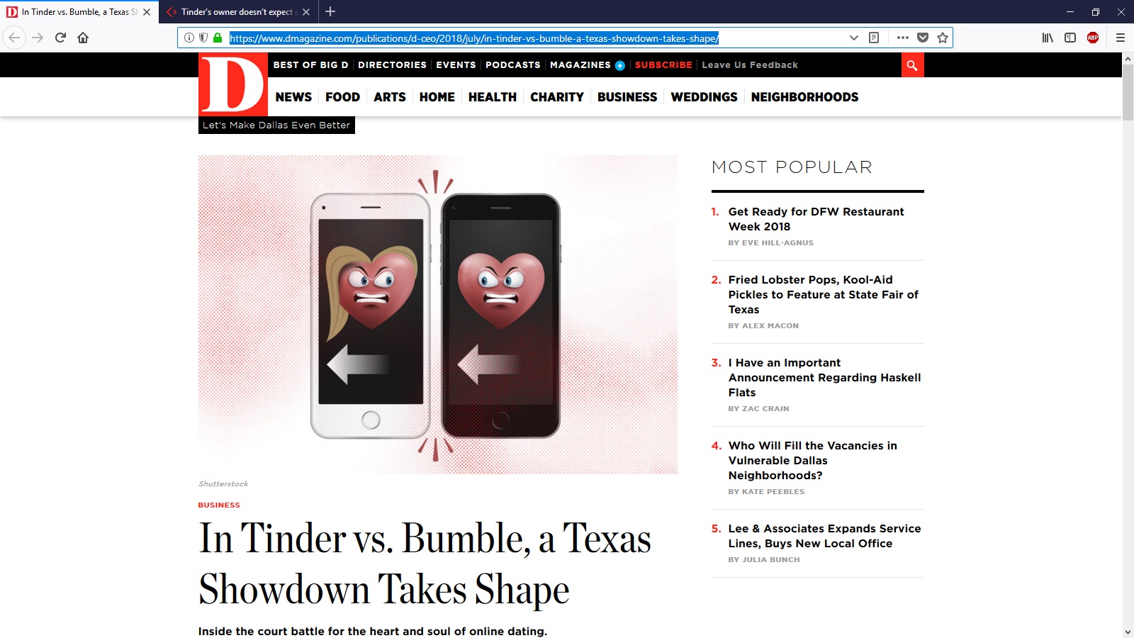 Texas Tech online dating