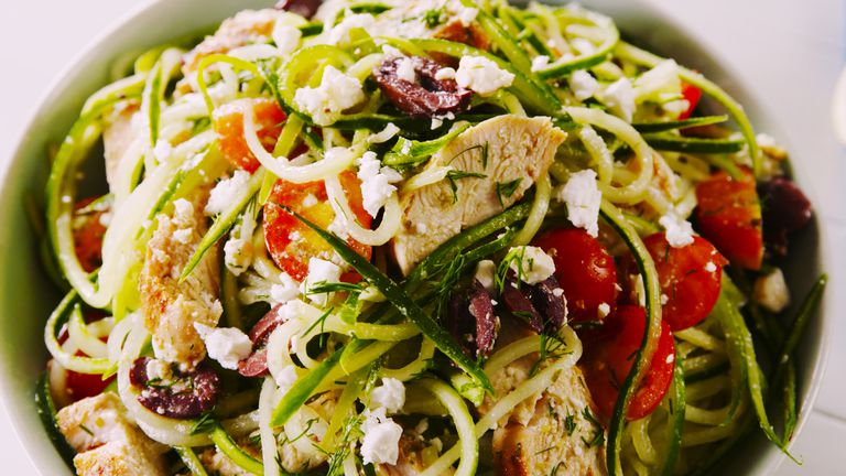 Greek Cucumber Noodle Salad Greek Cucumber Noodle Salad