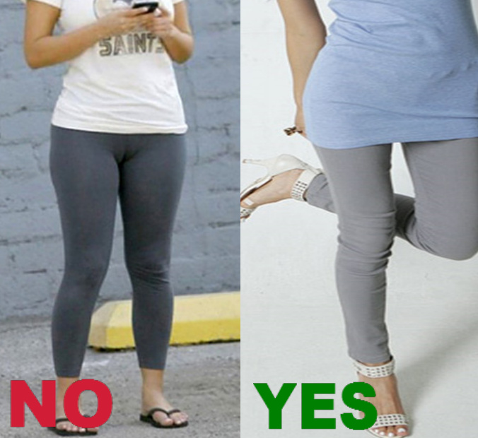 Daily Sophistication [Fashion Alert] Like it or not Leggings as Pants!