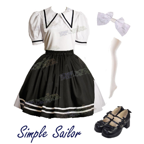 Roli's Ramblings: A Complete Sailor Lolita Wardrobe for [just over] $500.