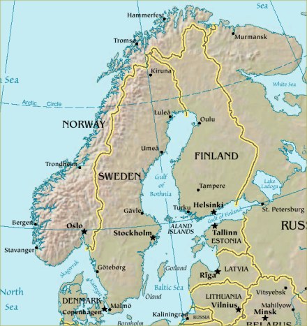 Canto dos Guerreiros: Países Nórdicos