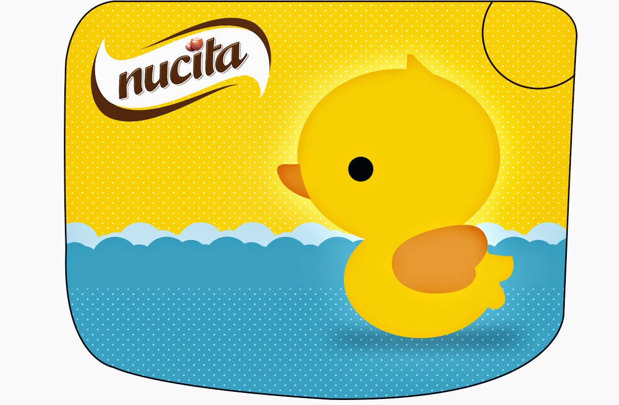 Patito de Goma: Etiquetas para Candy Bar para Imprimir Gratis. Etiqueta para Nucita.