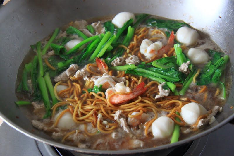 Memoirs of My Thoughts FooChow Fried Noodle Soup