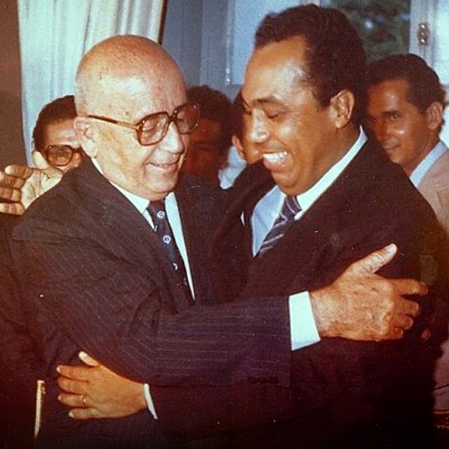 GENTE SERGIPANA: Gal. Djenal Tavares Queiroz e João Alves Filho