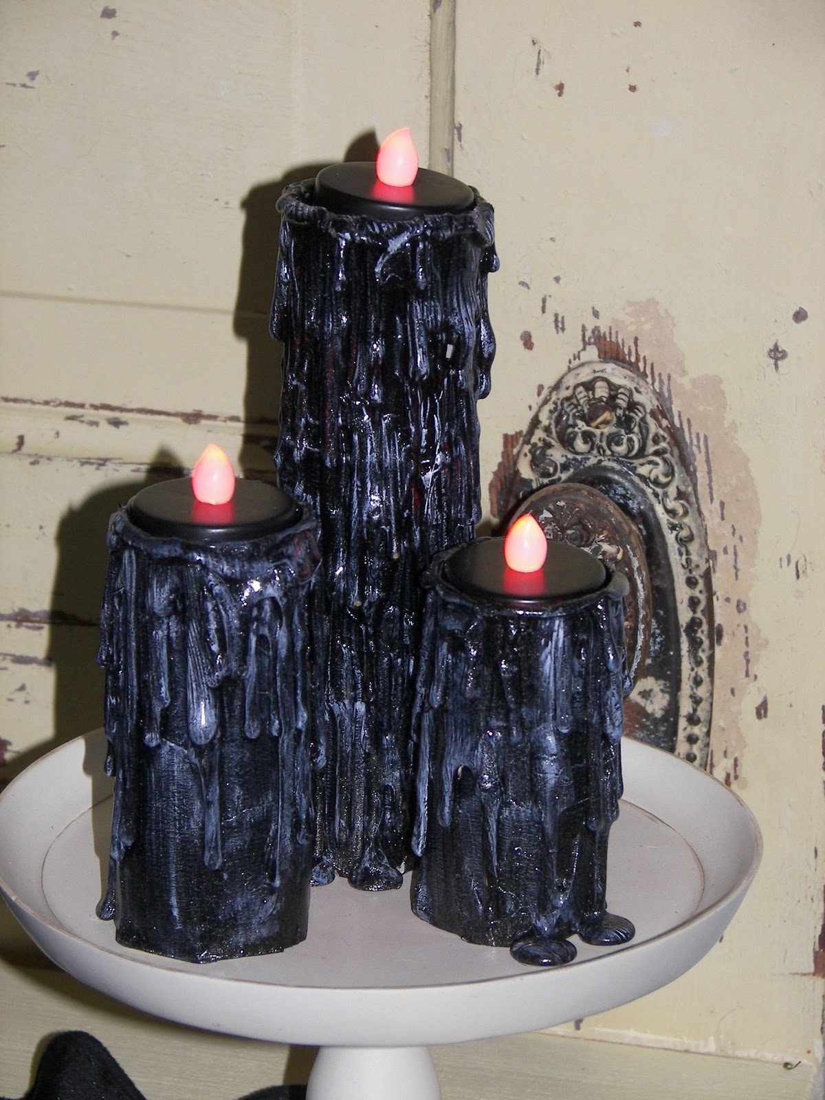 Kimber's Craft Day Spooky Candles