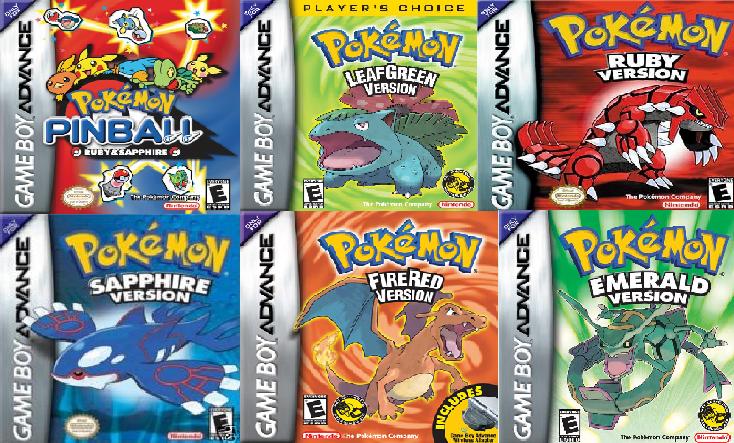 Roms de Pokémon GBA Download 