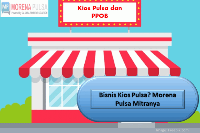 Bisnis Kios Pulsa? Morena Pulsa Mitranya