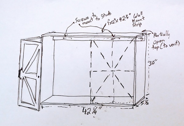 Make A Hidden Tv Cabinet With Mirrors Inspired By Joanna Gaines