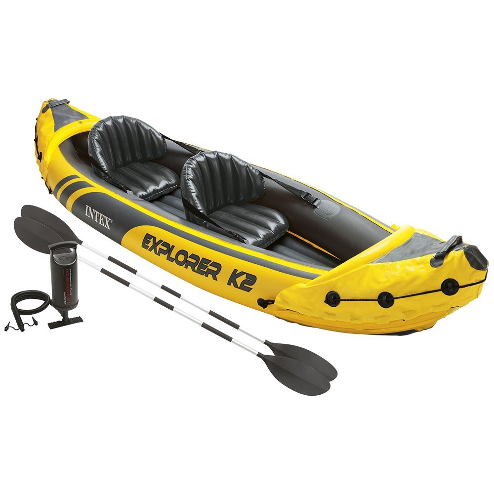 The Floating Empire Intex Kayak K2 Explorer Review